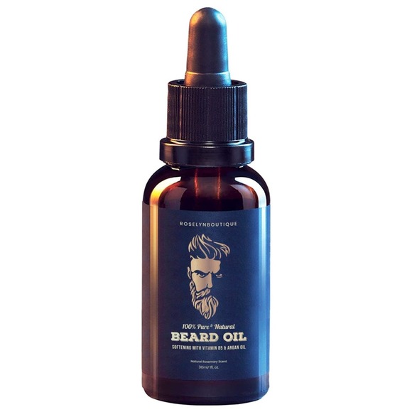Beard Oil for Men - Pure Plant-Based Extract with Pro-Vitamin B5 Hair Beard Grow - Picture 1 of 8